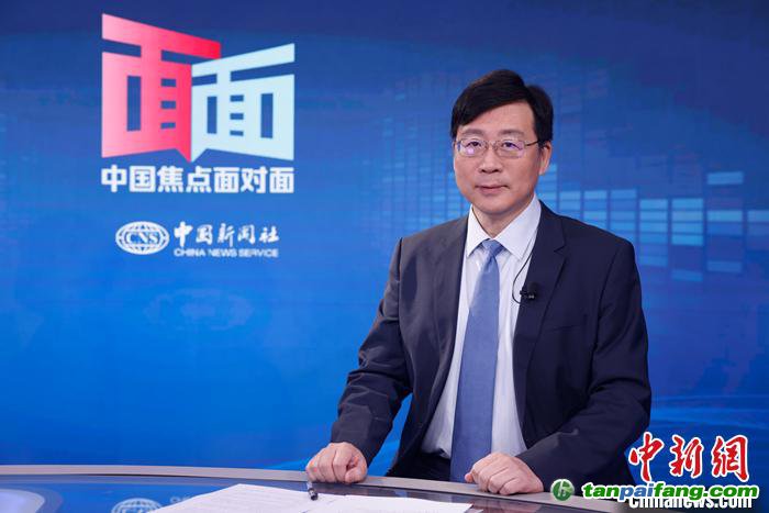 國(guó)家氣候變化專家委員會(huì)副主任、中國(guó)科學(xué)院科技戰(zhàn)略咨詢研究院研究員王毅日前在北京接受<a target='_blank'  data-cke-saved-href='/' href='/'>中新社</a>“中國(guó)焦點(diǎn)面對(duì)面”專訪。<a target='_blank'  data-cke-saved-href='/' href='/'>中新社</a>記者 蔣啟明 攝